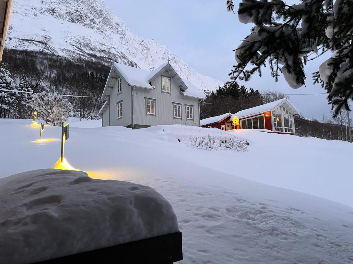 Kjosen Lodge, Lyngen. Lyngseidet Eksteriør billede